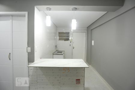 Cozinha de StudioOuKitchenette com 1 quarto, 32m² Bela Vista