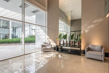 Apartamento para alugar com 60m², 1 quarto e 2 vagasHall