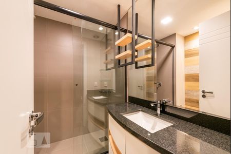 Apartamento para alugar com 60m², 1 quarto e 2 vagasBanheiro