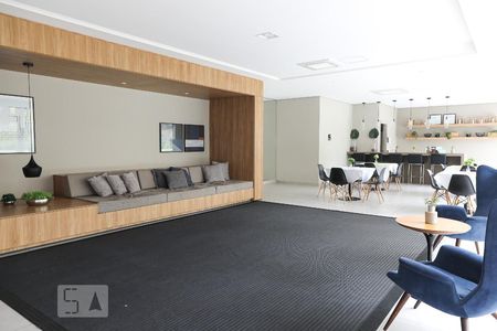 Área comum - Salão de festas de apartamento para alugar com 2 quartos, 57m² em Brás, São Paulo
