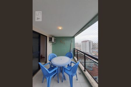 Varanda da Sala de apartamento à venda com 4 quartos, 105m² em Todos Os Santos, Rio de Janeiro