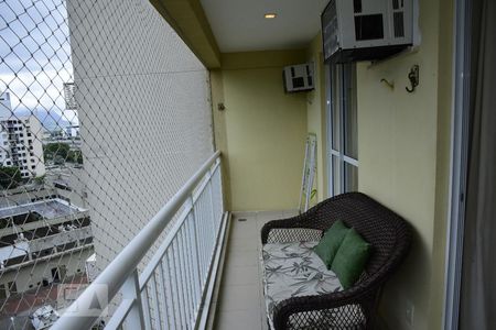 Varanda da Sala de apartamento à venda com 2 quartos, 100m² em Barra da Tijuca, Rio de Janeiro