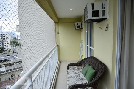 Varanda da Sala de apartamento à venda com 2 quartos, 100m² em Barra da Tijuca, Rio de Janeiro