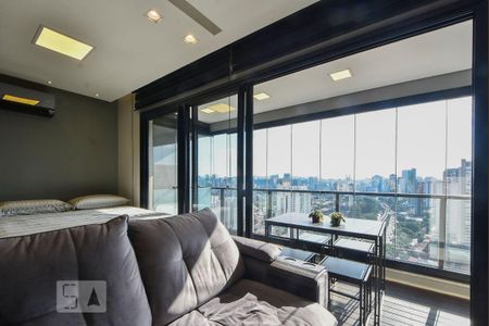 Studio para alugar com 38m², 1 quarto e 1 vagaVaranda