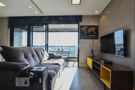Sala de Estar de kitnet/studio para alugar com 1 quarto, 38m² em Campo Belo, São Paulo