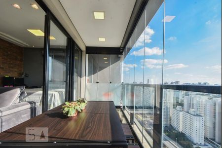 Studio para alugar com 38m², 1 quarto e 1 vagaVaranda