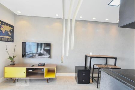 Sala de Estar de kitnet/studio para alugar com 1 quarto, 38m² em Campo Belo, São Paulo