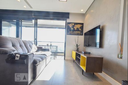 Sala de Estar de kitnet/studio para alugar com 1 quarto, 38m² em Campo Belo, São Paulo
