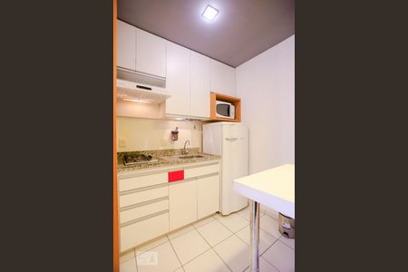 COZINHA de apartamento para alugar com 1 quarto, 30m² em Setor Sudoeste, Brasília