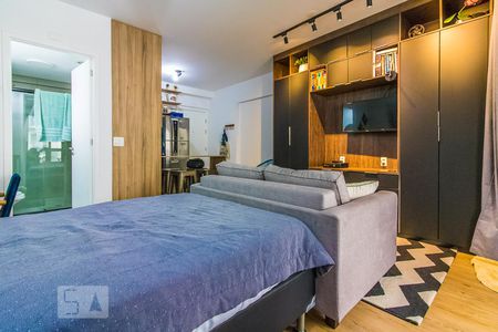Studio para alugar com 39m², 1 quarto e 1 vagaQuarto