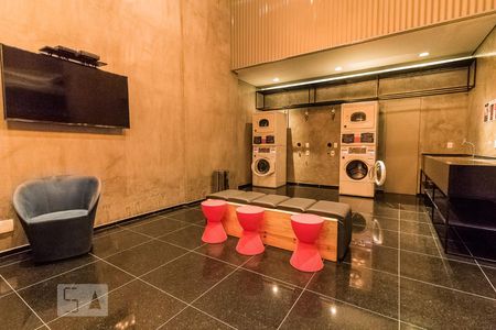 Studio para alugar com 39m², 1 quarto e 1 vagaÁrea Comum - Lavanderia