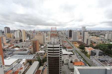 Vista de apartamento para alugar com 1 quarto, 35m² em Centro, Curitiba
