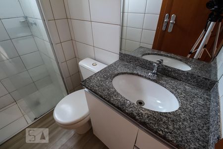 Banheiro de apartamento para alugar com 2 quartos, 49m² em Areal (águas Claras), Brasília