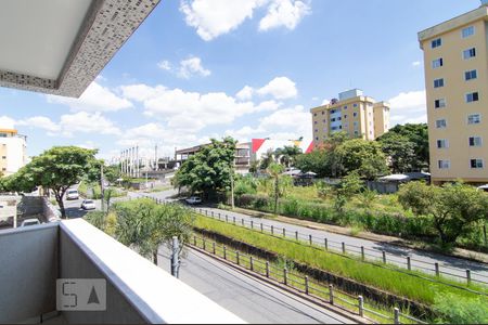 Varanda da Sala de apartamento à venda com 2 quartos, 60m² em Liberdade, Belo Horizonte