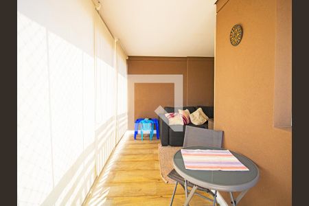 Varanda da Sala de apartamento à venda com 3 quartos, 71m² em Vila Isolina Mazzei, São Paulo