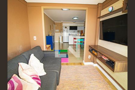 Varanda da Sala de apartamento para alugar com 3 quartos, 71m² em Vila Isolina Mazzei, São Paulo