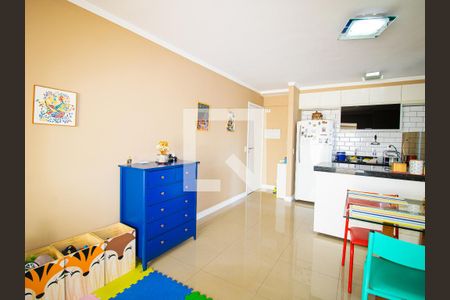 Sala de apartamento à venda com 3 quartos, 71m² em Vila Isolina Mazzei, São Paulo