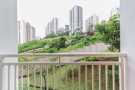 Varanda _ Vista de apartamento à venda com 2 quartos, 49m² em Parque Reboucas, São Paulo