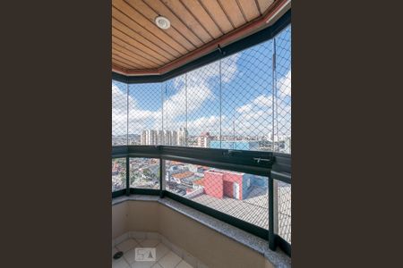Varanda Quarto 1 de apartamento para alugar com 3 quartos, 95m² em Vila Gilda, Santo André
