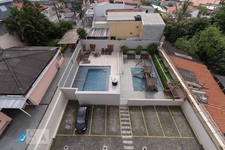 Varanda - Vista Piscina de apartamento para alugar com 2 quartos, 54m² em Vila São Paulo, São Paulo