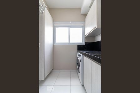 Área de Serviço de kitnet/studio para alugar com 1 quarto, 36m² em Tamboré, Barueri