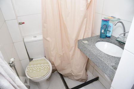 Casa à venda com 100m², 3 quartos e sem vagaBanheiro do Quarto 1