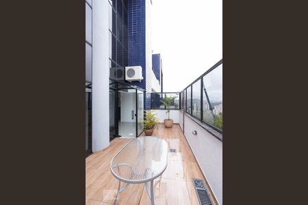 Varanda  de apartamento à venda com 2 quartos, 149m² em Santo Amaro, São Paulo