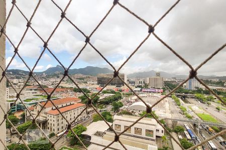 Vista - Sala de apartamento para alugar com 2 quartos, 45m² em Cidade Nova, Rio de Janeiro