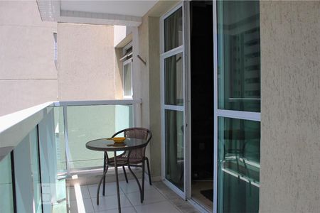 Varanda de apartamento à venda com 1 quarto, 65m² em Barra da Tijuca, Rio de Janeiro