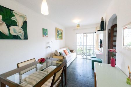 Sala de apartamento para alugar com 2 quartos, 70m² em Moema, São Paulo