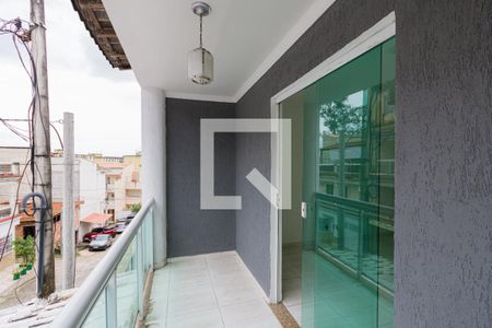 Casa de condomínio à venda com 128m², 2 quartos e 3 vagasVaranda da Suíte 1