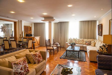 Sala de apartamento para alugar com 3 quartos, 196m² em Copacabana, Rio de Janeiro