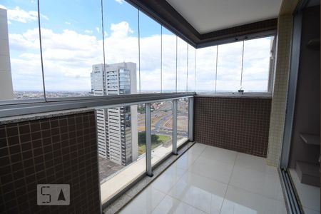 Varanda da Sala de apartamento para alugar com 2 quartos, 60m² em Sul (águas Claras), Brasília