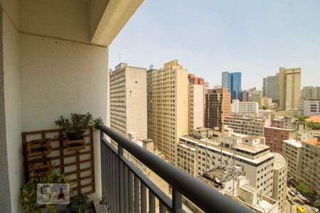 varanda de apartamento à venda com 1 quarto, 41m² em Liberdade, São Paulo