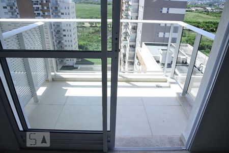 Varanda da Sala de apartamento para alugar com 1 quarto, 65m² em Barra da Tijuca, Rio de Janeiro