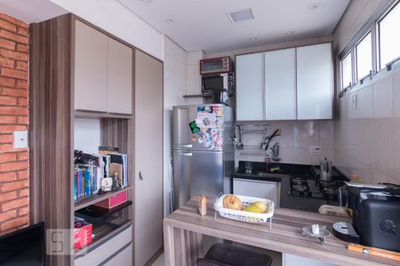Cozinha de apartamento para alugar com 1 quarto, 35m² em Barra Funda, São Paulo