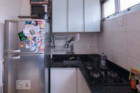 Cozinha de apartamento para alugar com 1 quarto, 35m² em Barra Funda, São Paulo