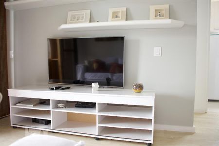 Detalhe Sala de apartamento para alugar com 1 quarto, 65m² em Barra da Tijuca , Rio de Janeiro