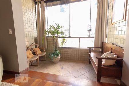 varanda da sala 1 de apartamento à venda com 3 quartos, 248m² em São João, Porto Alegre