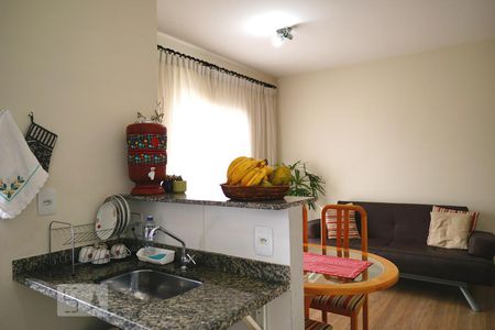 Cozinha de apartamento à venda com 2 quartos, 54m² em Vila Nova Medeiros, Jundiaí