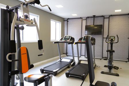 Apartamento para alugar com 35m², 1 quarto e sem vaga Apartamento para alugar com 35m², 1 quarto e sem vagaÁrea comum - Churrasqueira