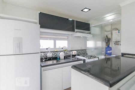 Cozinha de apartamento para alugar com 2 quartos, 52m² em Vila Eldízia, Santo André