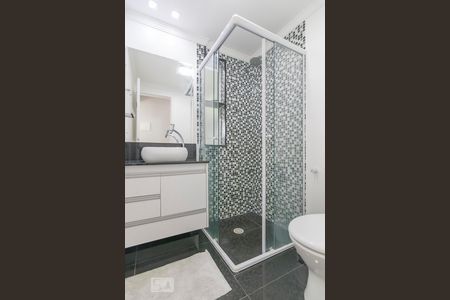 Banheiro de apartamento para alugar com 2 quartos, 52m² em Vila Eldízia, Santo André