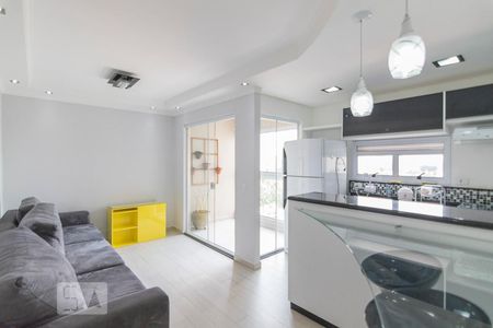 Sala de apartamento para alugar com 2 quartos, 52m² em Vila Eldízia, Santo André
