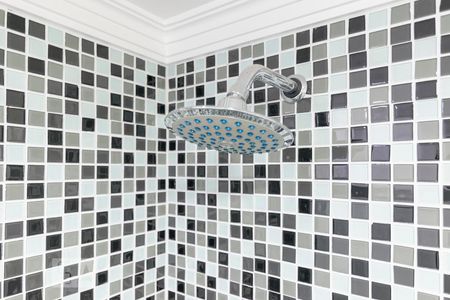 Ducha de apartamento para alugar com 2 quartos, 52m² em Vila Eldízia, Santo André