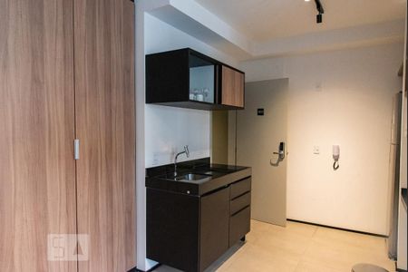 Studio à venda com 31m², 1 quarto e sem vagaCozinha