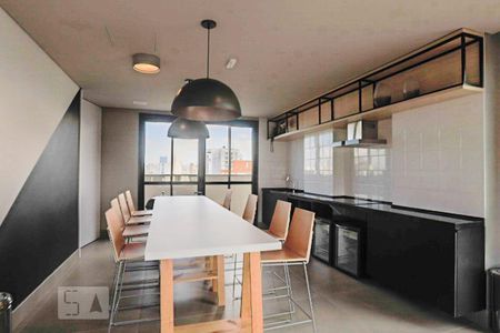 Studio à venda com 31m², 1 quarto e sem vagaÁrea Comum - Espaço Gourmet