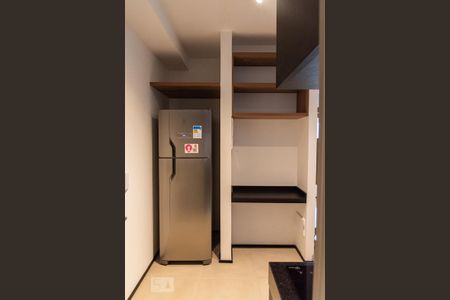 Studio à venda com 31m², 1 quarto e sem vagaCozinha - Geladeira