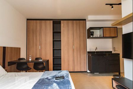 Studio à venda com 31m², 1 quarto e sem vagaSala/quarto