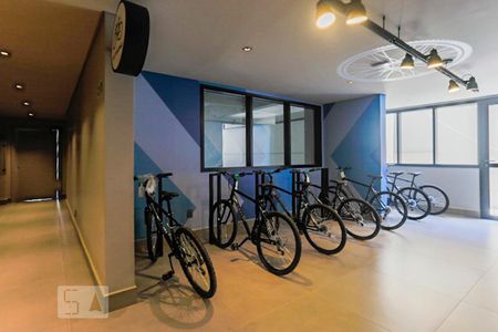 Studio à venda com 31m², 1 quarto e sem vagaCompartilhamento de Bikes